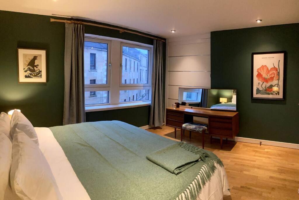 Apartmán Stylish 2 Bed Accessible Flat Perfect Location Glasgow Exteriér fotografie