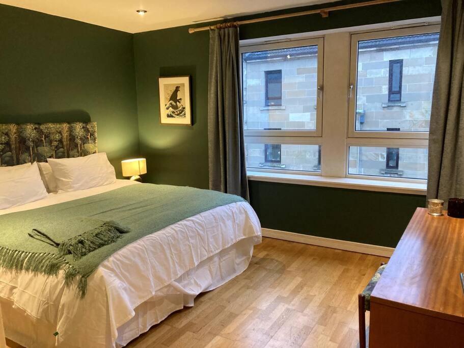 Apartmán Stylish 2 Bed Accessible Flat Perfect Location Glasgow Exteriér fotografie
