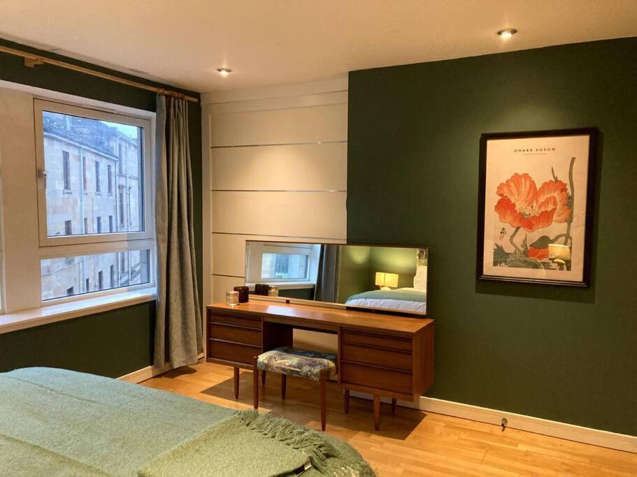 Apartmán Stylish 2 Bed Accessible Flat Perfect Location Glasgow Exteriér fotografie